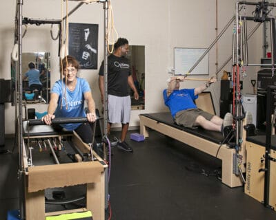 Pilates fitness center for seniors